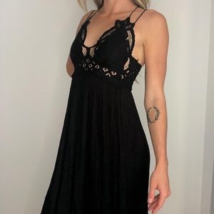 Free People Adella Maxi Slip dress